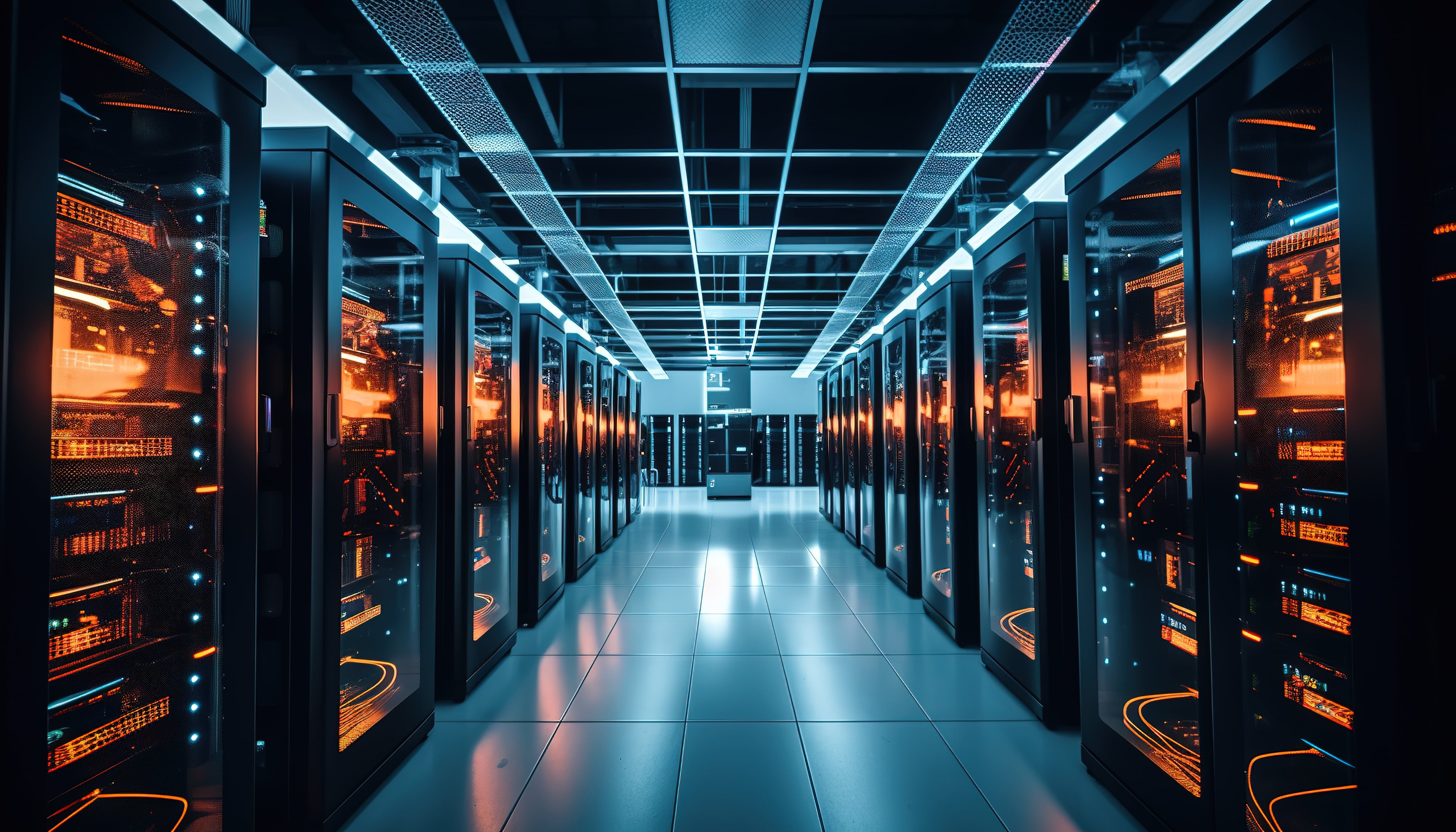 Baies de stockage en datacenter
