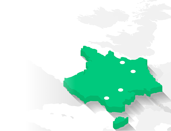 Quatre agences, un seul centre de services